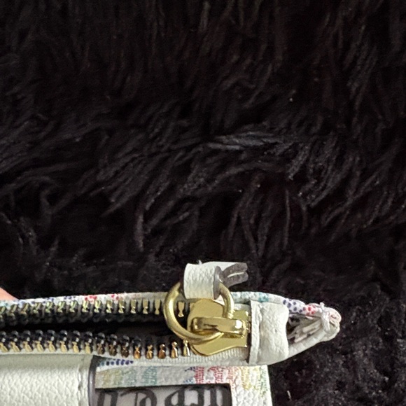 Juicy Couture White Multicolor Logo Wallet - Picture 7 of 12